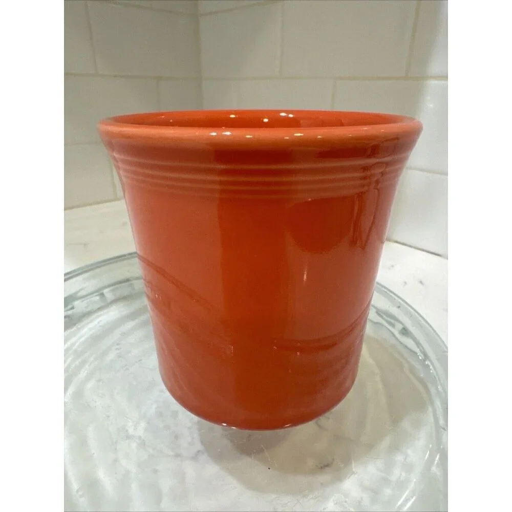 Fiestaware Persimmon Ring Handled Mug Fiesta Tom and Jerry Mug Retired Orange